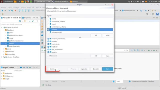 ? Cómo EXPORTAR (BACKUP) una base de datos en DBeaver, MySql смотреть онлайн