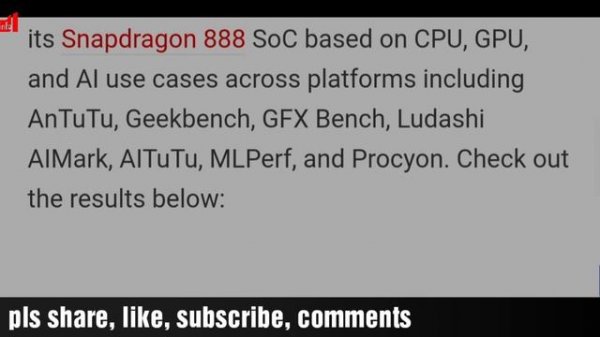 Qualcomm Snapdragon 888 AnTuTu, Geekbench, More Benchmark Test Scores Shown