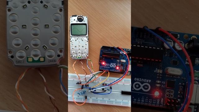 Arduino + Lcd nokia8310 смотреть онлайн