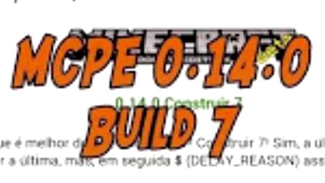 Download Minecraft PE 0.14.0 Alpha Build 7 Sem Erro De Análise De Pacote Android 4.2 + ( free ) смотреть онлайн