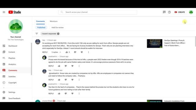 #DevOps Comments by Subscribers in Telugu смотреть онлайн
