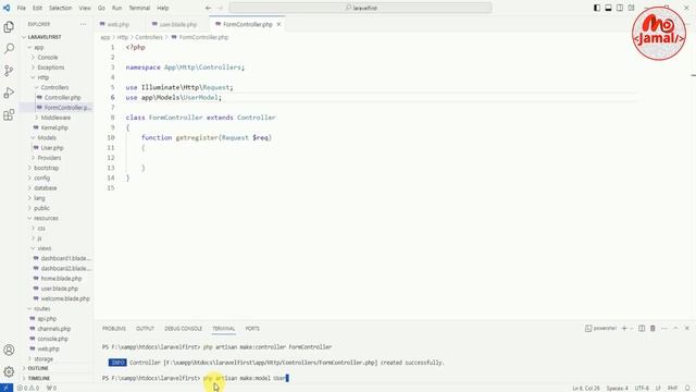 How to make Admission Form in Laravel | Save Form data to MySQL with File Upload in Laravel смотреть онлайн