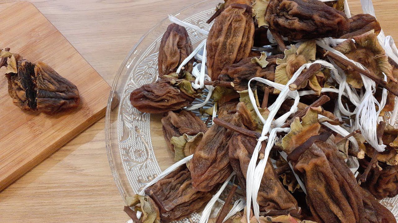 Сушеная хурма: как сушить хурму без добавления сахара, крахмала, без духовки и сушилки смотреть онлайн