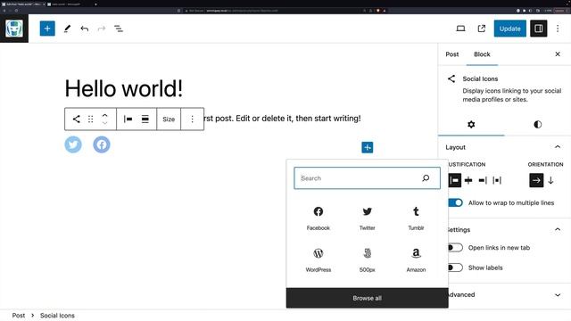 How To Add Social Icons To A WordPress Post Or Page смотреть онлайн