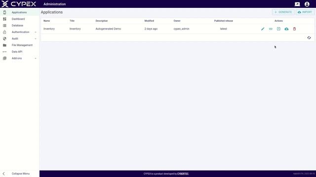 5.1 CYPEX File Management | CYBERTEC PostgreSQL Rapid App Dev смотреть онлайн