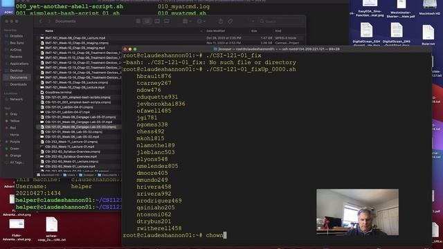 CSI 121 01 002 simplest bash scripts смотреть онлайн