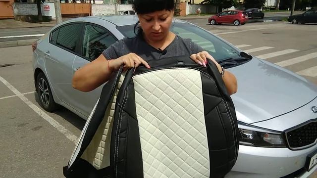 Профессиональная установка авточехлов от интернет-магазина АВТОКРАСОТКА. Кия Церато 2018г. ДО!