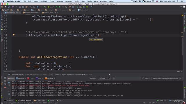190. JAVA App Number 24 Part2 Arrays as Arguments смотреть онлайн