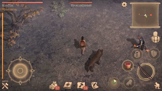 КАК ПРОКАЧИВАТЬ ЛЮТОВОЛКА?! ПЕРВАЯ ВЫЛАЗКА С ПИТОМЦЕМ! ➤ Grim Soul Dark Fantasy смотреть онлайн