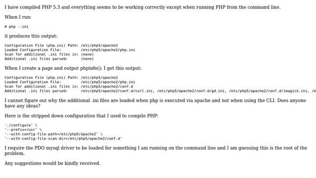 DevOps & SysAdmins: php cli additional .ini files not loaded (3 Solutions!!) смотреть онлайн