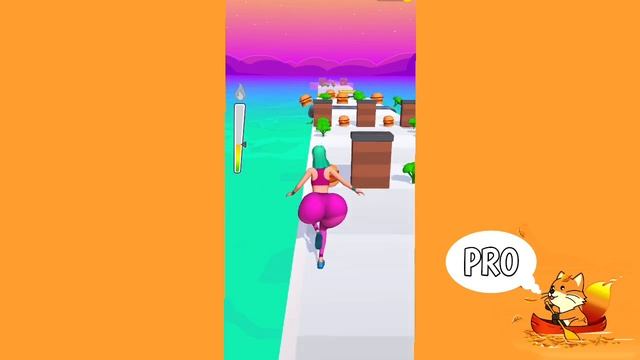 NOOB vs PRO vs HACKER || Twerk Race 3D - Running Game смотреть онлайн