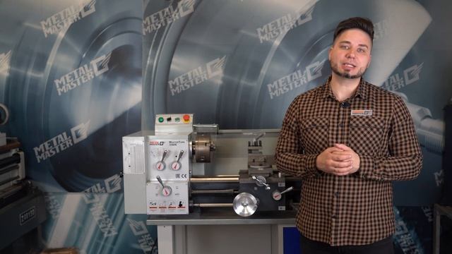 Настольный токарный станок по металлу Metal Master MasterTurn 3360E. Обзор. Тестирование. смотреть онлайн