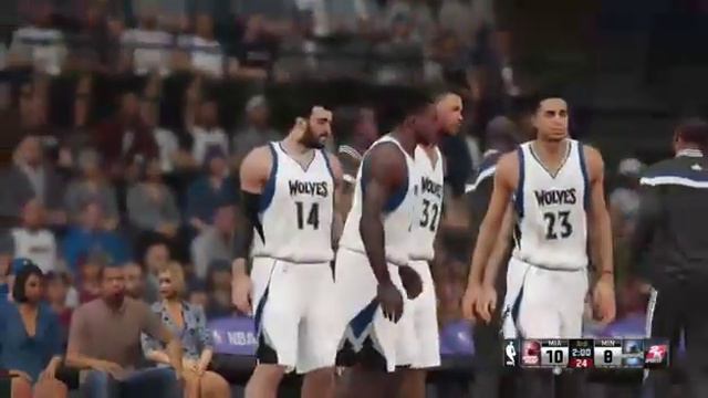 NBA 2K16 Roster VS. Heat V. TimberWolves смотреть онлайн