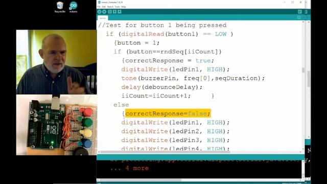 Arduino Sketches 5: Simon game смотреть онлайн