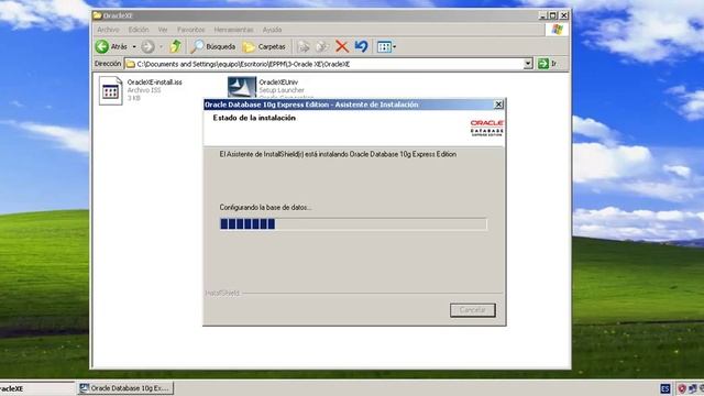 Step 1 ORACLE XE 10G смотреть онлайн