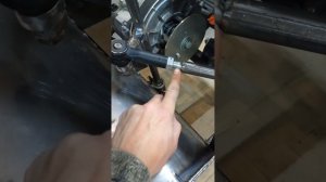 самодельный снегоход, рулевое управление