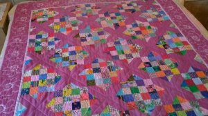 Покрошите ваши лоскуты и не забудьте секретный ингредиент!  Лоскутное одеяло из остатков. Пэчворк.