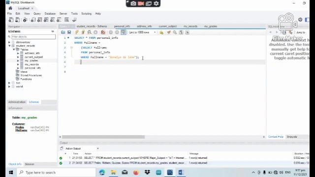 Laboratory 3: Using SELECT, WHERE and NESTED SELECT Statement смотреть онлайн