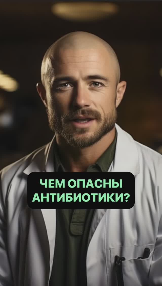 Чем опасны антибиотики ?