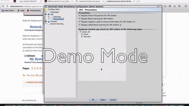 Working demo of Interactive Brokers Gateway with C++ POSIX API смотреть онлайн