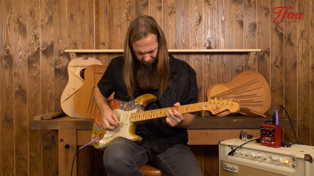 Dick Dijkman Custom S Style Pernambut Wilco Veldwijk Artwork played by Leif de Leeuw | Demo @ TFOA смотреть онлайн
