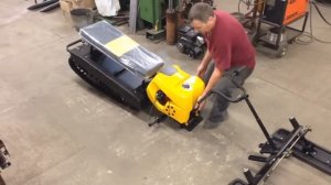 Снегоход-трансформер "Рыбоход"