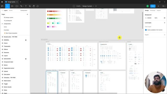 Design System Tutorial with Figma | UI/UX Design смотреть онлайн