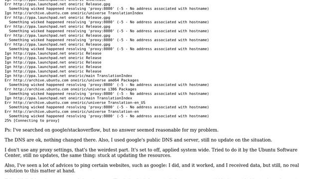 Ubuntu: Sudo apt-get update command does not work смотреть онлайн