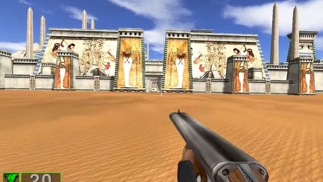Разносим толпу биомеханоидов! Serious Sam. The First Encounter: #6 смотреть онлайн