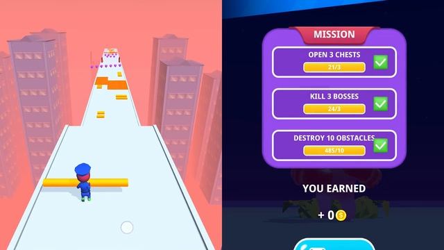 MAX LEVEL in Roof Rails. Jelly Runner - Mobile Games Walkthrough (New Update Gameplay) смотреть онлайн