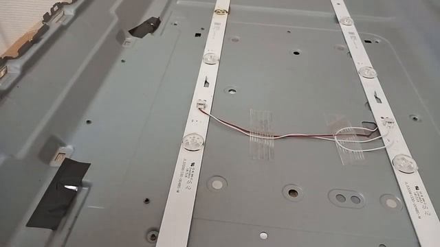 Уменьшение тока и замена подсветки в телевизоре TELEFUNKEN TF-LED32S20T2 смотреть онлайн