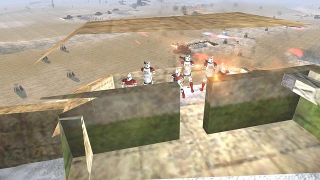 COMMANDER FOX'S BUNKER DEFENSE ~ Men of War: Star Wars Mod смотреть онлайн