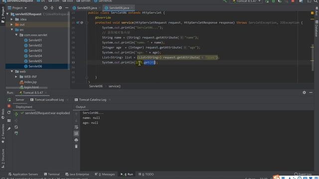 022 Servlet HttpServletRequest对象 request域对象 смотреть онлайн