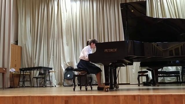 Лисина Алиса 13 лет К.Дебюсси «Медленный вальс» смотреть онлайн