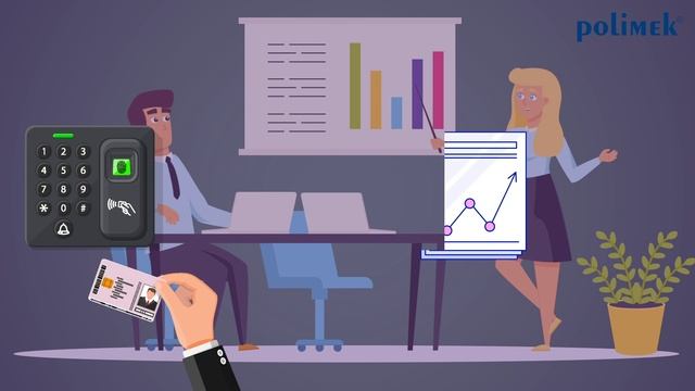 Access Control Systems Animation Video - Polimek смотреть онлайн
