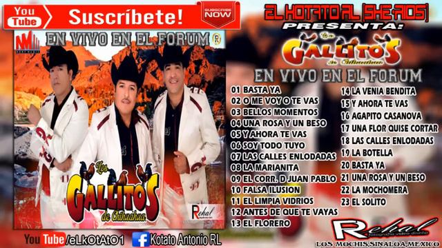 Los Gallitos De Chihuahua - En Vivo Desde El Forum DISCO COMPLETO смотреть онлайн