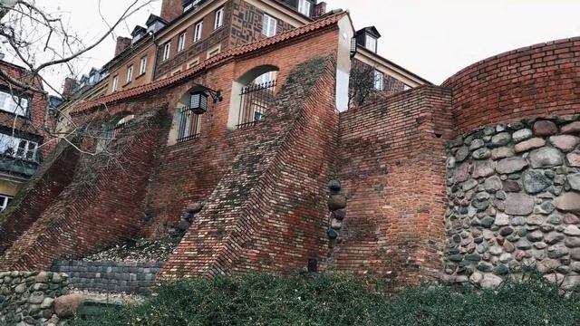 Варшава, Польша - Каменная Лестница, прогулка по Старому городу смотреть онлайн