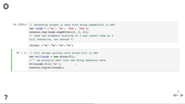 Hooray for Arrays! Tips and Tricks for JavaScript's Best Object смотреть онлайн