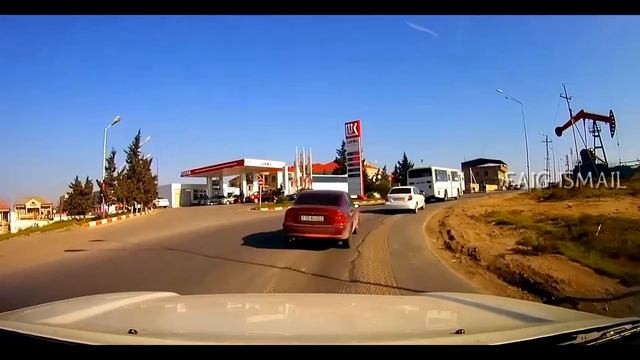 Баку в Сураханы через Новые Гюняшли смотреть онлайн