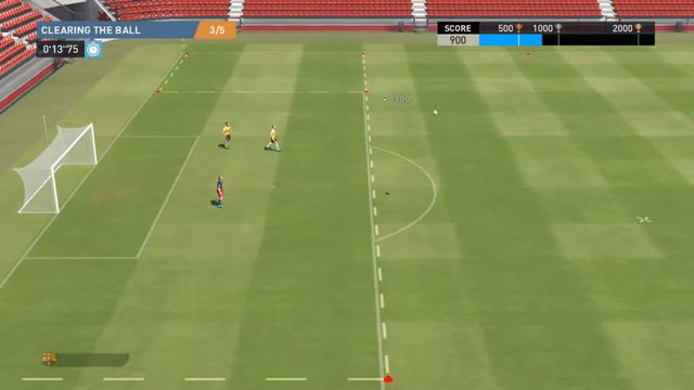 PES 2016 - Skills Training Clearing The Ball (Gold) смотреть онлайн