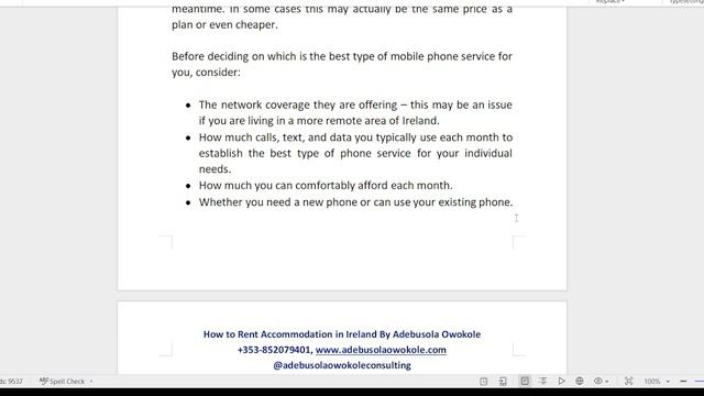 Part F - How To Rent Accommodation In Ireland By Adebusola Owokole