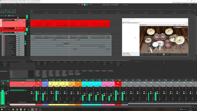 MT PowerDrumKit 2 Template | Reaper + Free PlugIns only смотреть онлайн