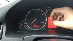 Audi a6 c5 (2001) выставить время