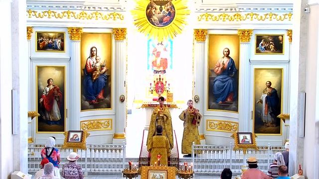 06.08.2023 10-00 Прямая трансляция в Храме Рождества Христова на Песках, Санкт-Петербург. смотреть онлайн