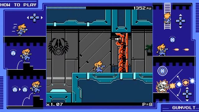 Прохождение Mighty Gunvolt #2 (Gunvolt) смотреть онлайн