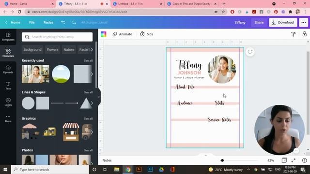 Canva TEMPLATES TUTORIAL for Beginners: How to Create Canva Templates to SELL ONLINE смотреть онлайн
