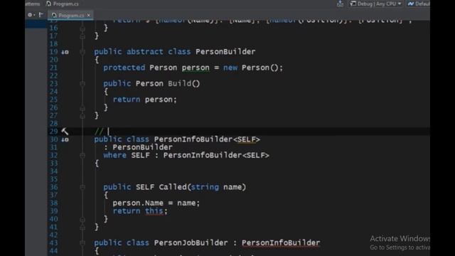 Fluent Builder Inheritance with Recursive Generics смотреть онлайн