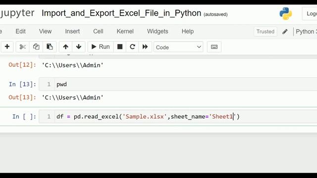How to Import and Export Excel data in Python смотреть онлайн