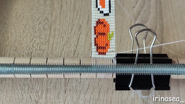 Фенечка из бисера на станке | Туториал | Как плести фенечку из бисера на станке | Beaded bracelet смотреть онлайн