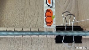 Фенечка из бисера на станке | Туториал | Как плести фенечку из бисера на станке | Beaded bracelet